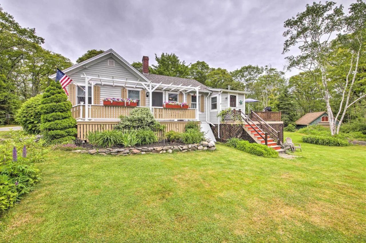 Charming East Boothbay Cottage With Large Yard! Εξωτερικό φωτογραφία