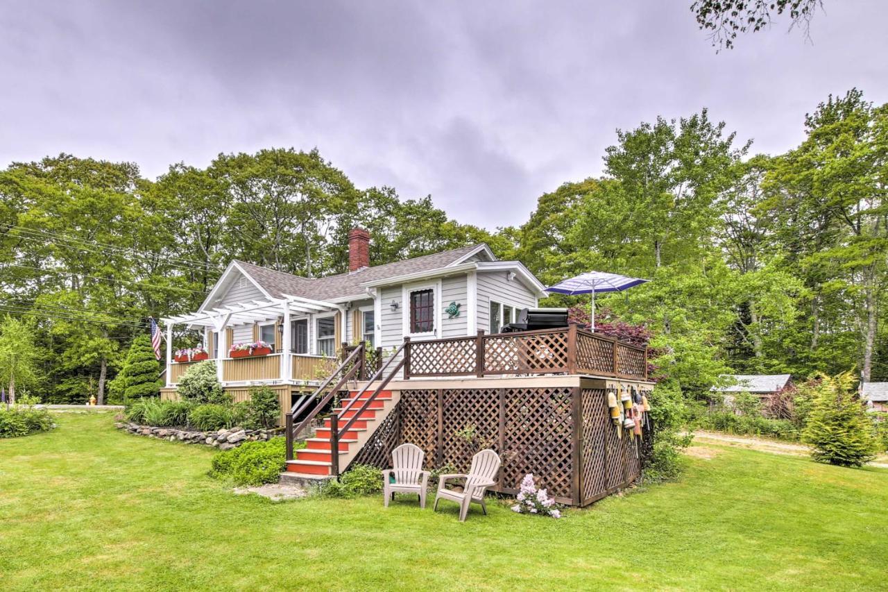 Charming East Boothbay Cottage With Large Yard! Εξωτερικό φωτογραφία